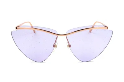 Marc Jacobs Eyewear Geometric Frame Sunglasses In Multi