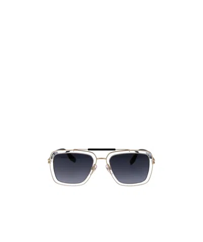 Marc Jacobs Eyewear Pilot Frame Sunglasses In Blue