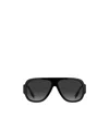 Marc Jacobs 59mm Gradient Pilot Sunglasses In Black