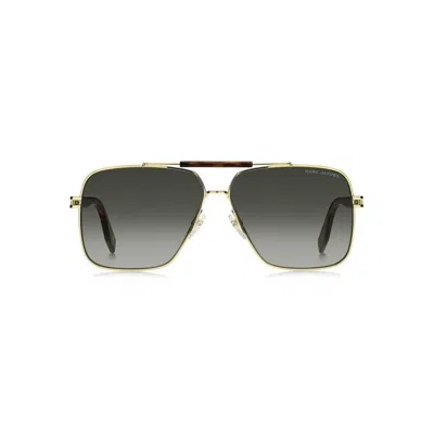 Marc Jacobs Eyewear Pilot Frame Sunglasses In Green