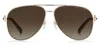 MARC JACOBS MARC JACOBS EYEWEAR AVIATOR SUNGLASSES