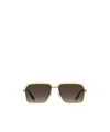Marc Jacobs Eyewear Rectangle Frame Sunglasses In Brown