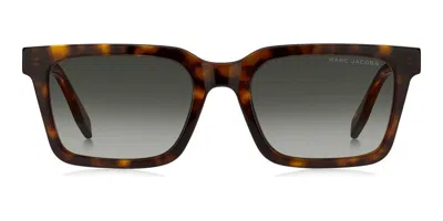 Marc Jacobs Eyewear Rectangle Frame Sunglasses In Multi