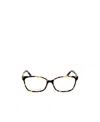 Marc Jacobs Eyewear Rectangular Frame Glasses In Black