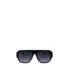 Marc Jacobs Eyewear Rectangular Frame Sunglasses In Black