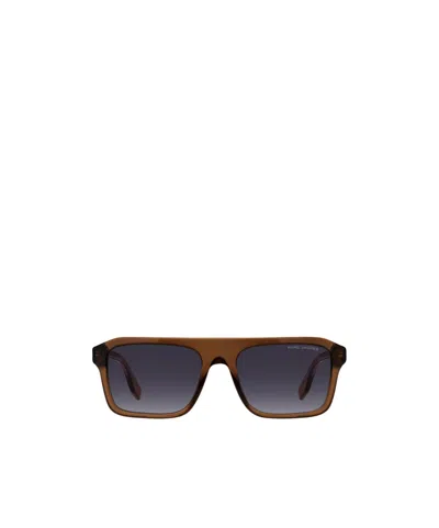 Marc Jacobs Eyewear Rectangular Frame Sunglasses In Blue