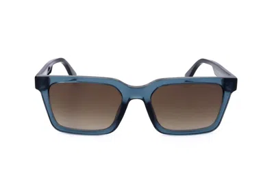 Marc Jacobs Eyewear Rectangular Frame Sunglasses In Blue