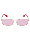 MARC JACOBS MARC JACOBS EYEWEAR RECTANGULAR FRAME SUNGLASSES