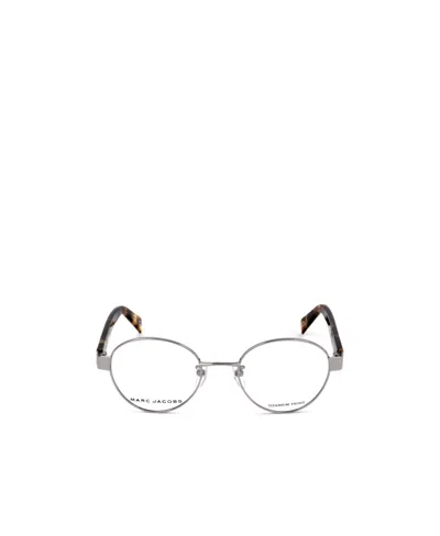 Marc Jacobs Eyewear Round Frame Glasses In White