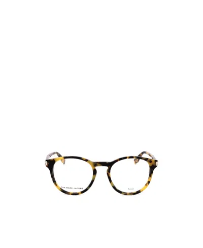 Marc Jacobs Eyewear Round Frame Glassses In Black