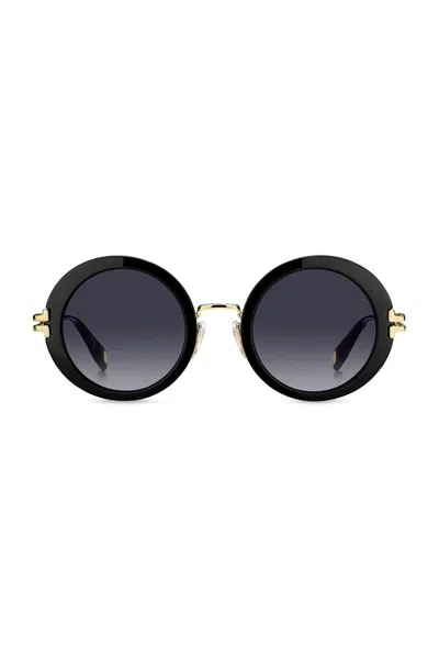 Marc Jacobs Eyewear Round Frame Sunglasses In Gray