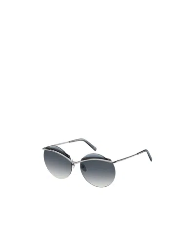 Marc Jacobs Eyewear Round Frame Sunglasses In Gray
