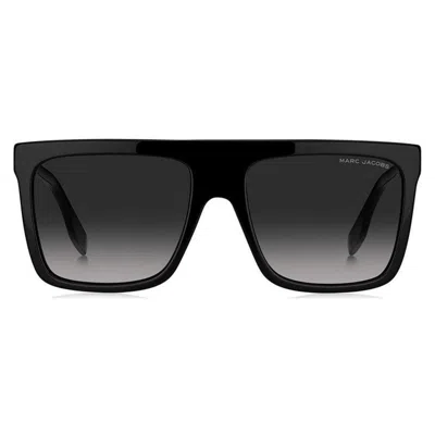 Marc Jacobs Eyewear Square Frame Sunglasses In Black