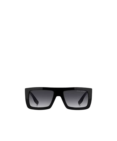 Marc Jacobs Eyewear Square Frame Sunglasses In Black