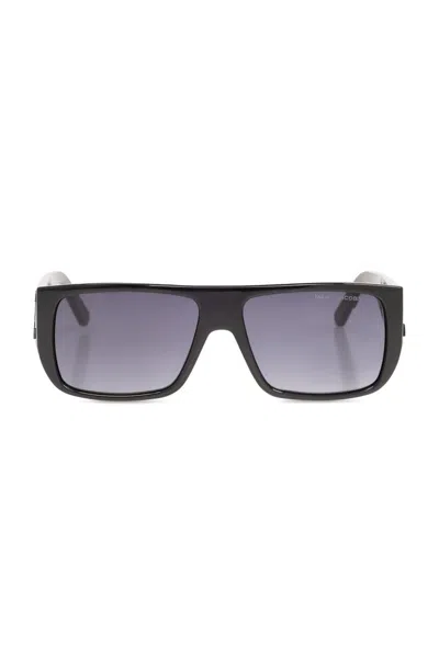Marc Jacobs Eyewear Square Frame Sunglasses In Black