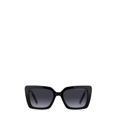 Marc Jacobs Eyewear Square Frame Sunglasses In Black