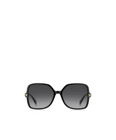 Marc Jacobs Eyewear Square Frame Sunglasses In Black