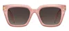 Marc Jacobs Eyewear Square Frame Sunglasses In Pink/brown Gradient