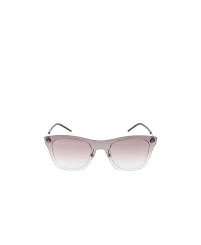 Marc Jacobs Eyewear Square Frame Sunglasses In White