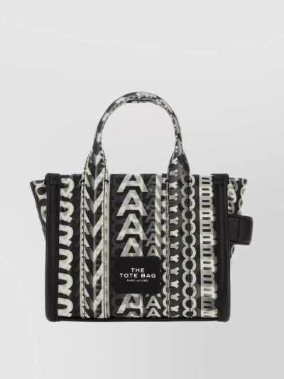 MARC JACOBS FABRIC BAG FEATURING STRUCTURED SILHOUETTE AND PRINTED DESIGN
