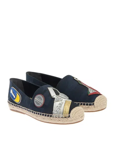 Marc Jacobs Fabric Espadrilles In Blue