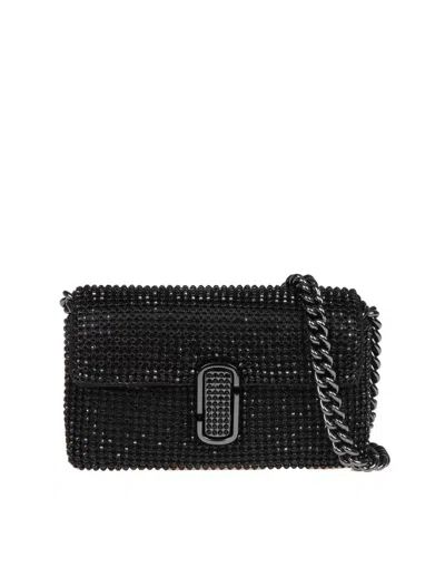 Marc Jacobs Fabric Shoulder Bag In Black