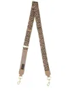 Marc Jacobs Fabric Strap With Logo In Brown