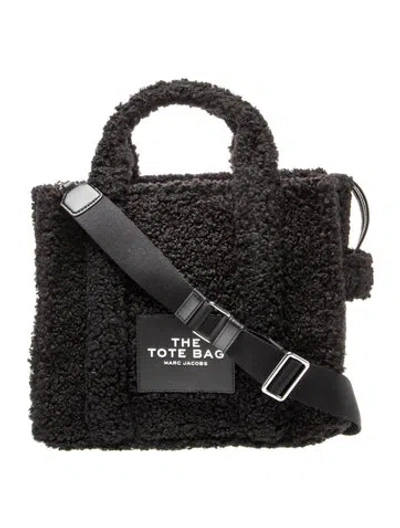 Pre-owned Marc Jacobs Faux Fur Crossbody Bag W/ Tags In Black
