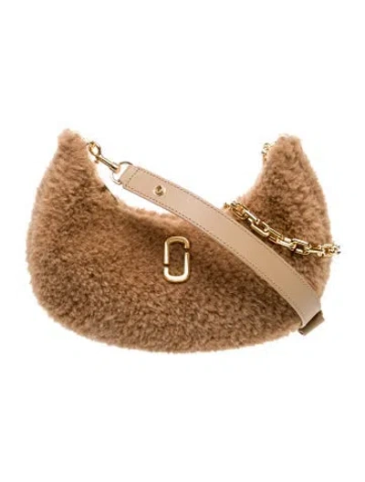 Pre-owned Marc Jacobs Faux Fur The Curve In Brown