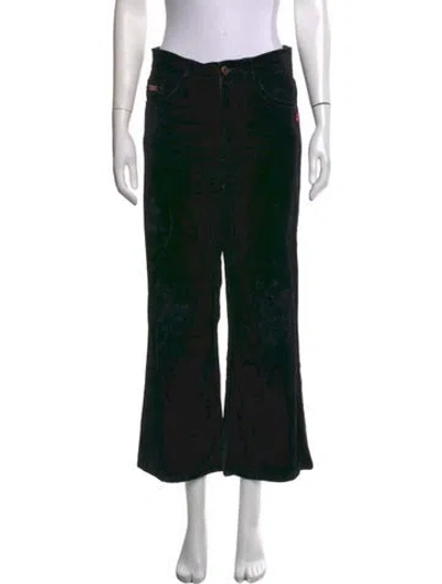 Pre-owned Marc Jacobs Flared Pants In Black