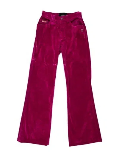 Pre-owned Marc Jacobs Flared Pants In Pink