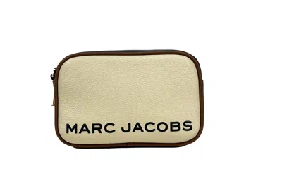Marc Jacobs Flash Leather Camera Crossbody Bag In White