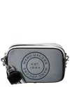 Marc Jacobs Flash Leather Crossbody In Grey