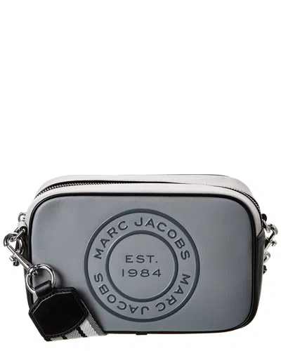 Marc Jacobs Flash Leather Crossbody In Grey
