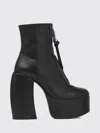 Marc Jacobs The Gigi Platform Ankle Boots In Black