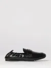 Marc Jacobs Logo-plaque Leather Loafers In Black