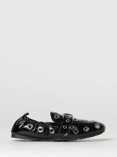 Marc Jacobs Flat Shoes Woman In Black