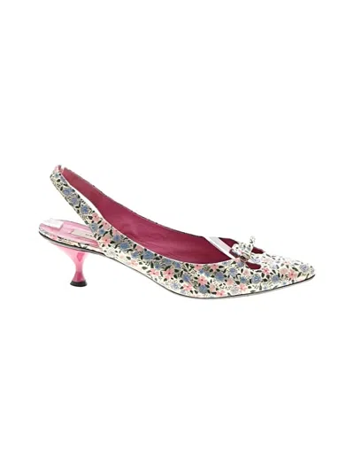 Pre-owned Marc Jacobs Flats In Gold