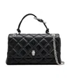 Marc Jacobs Medium The Quilted Dual Convertible Shoulder Bag In Black