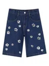 Marc Jacobs Floral-patterned Shorts In Blue
