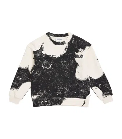 Marc Jacobs Kids' Floral-graphic Sweatshirt In Ivory