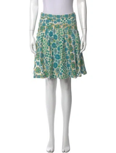 Pre-owned Marc Jacobs Floral Print Knee-length Skirt In Multi