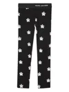Marc Jacobs Floral-print Leggings In Black