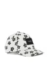 Marc Jacobs Floral-print Logo-patch Baseball Cap In Multi