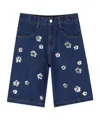 Marc Jacobs Floral-patterned Shorts In Blue