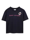 Marc Jacobs Flower-motif Embroidered T-shirt In Black