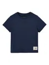 Marc Jacobs Flower-print Cotton T-shirt In Blue