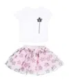 Marc Jacobs Flower Skirt Set In Multi