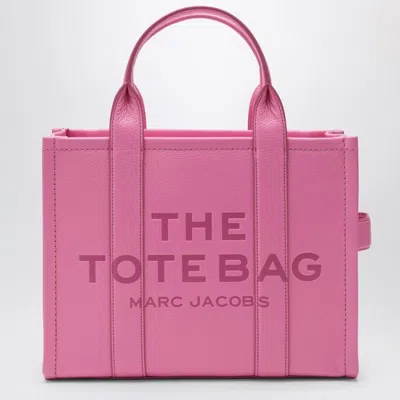 Marc Jacobs Fluo Pink Leather The Medium Tote Bag