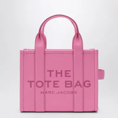 Marc Jacobs Fluo Pink Leather The Small Tote Bag